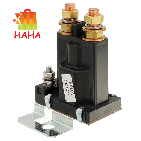 Rơ le khởi động bật / tắt 4 chấu 500A 12V dùng cho xe hơi