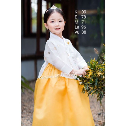 Hanbok cho bé gái