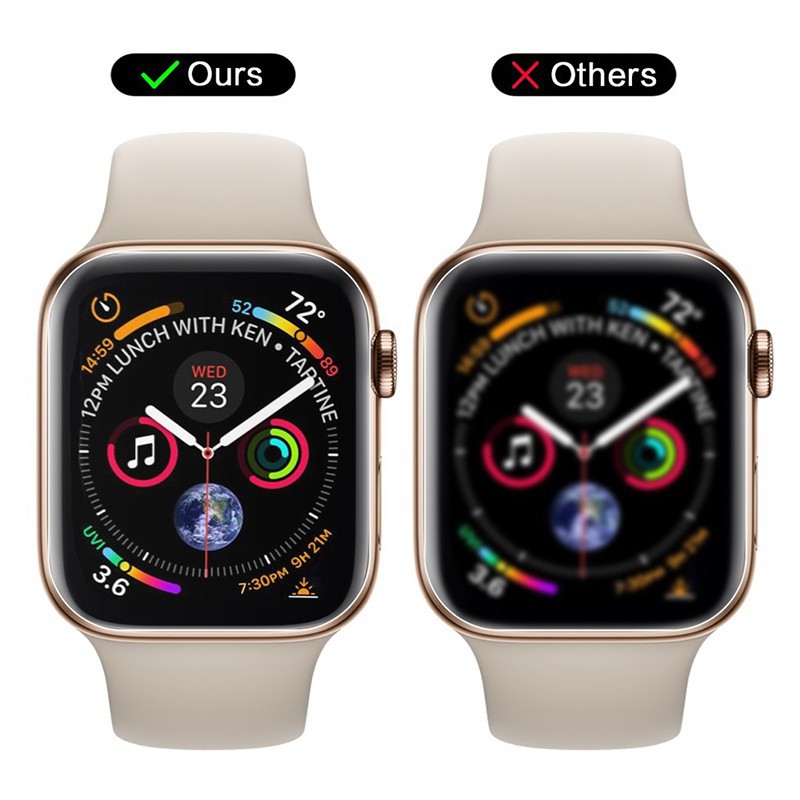 Phim bảo vệ màn hình Hydrogel của Apple Watch dành cho iwatch Series SE 6 5 4 3 2 1 Phim bảo vệ đầy đủ Không phải kính cường lực 42mm 44mm 40mm 38mm