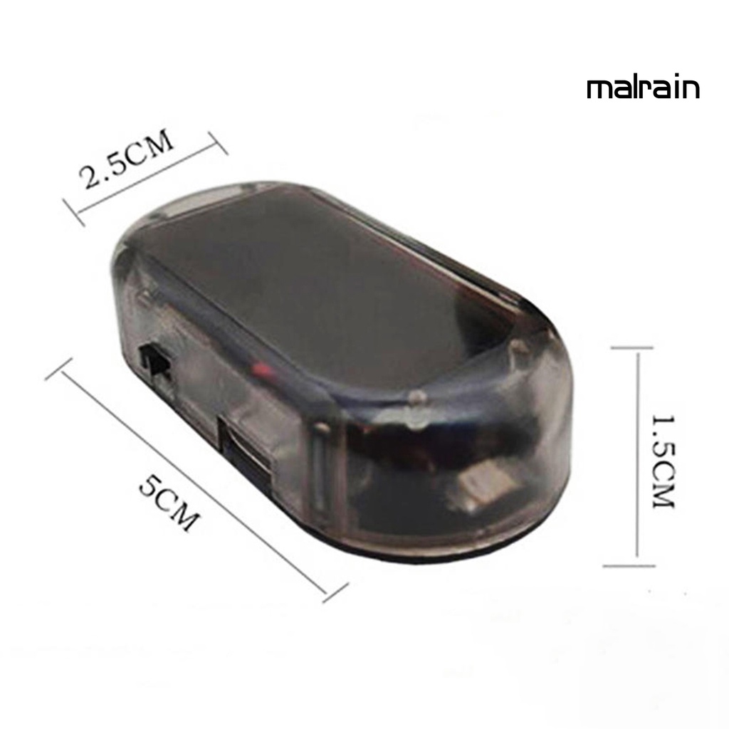 Đèn LED Giả Báo Động Chống Trộm Không Dây Sử Dụng Năng Lượng Mặt Trời Cho Xe Hơi