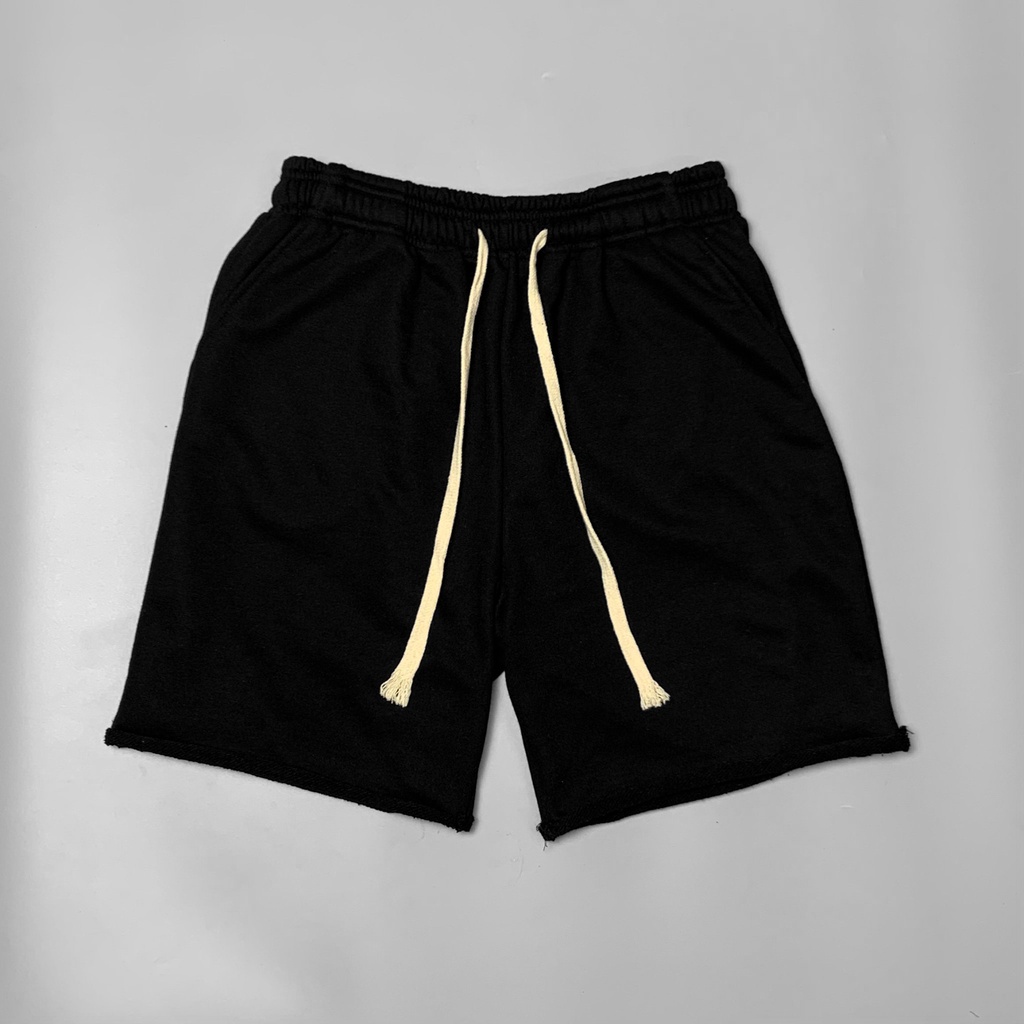 Quần short DWA Unisex trơn không gấu, quần short nỉ nam nữ thời trang unisex