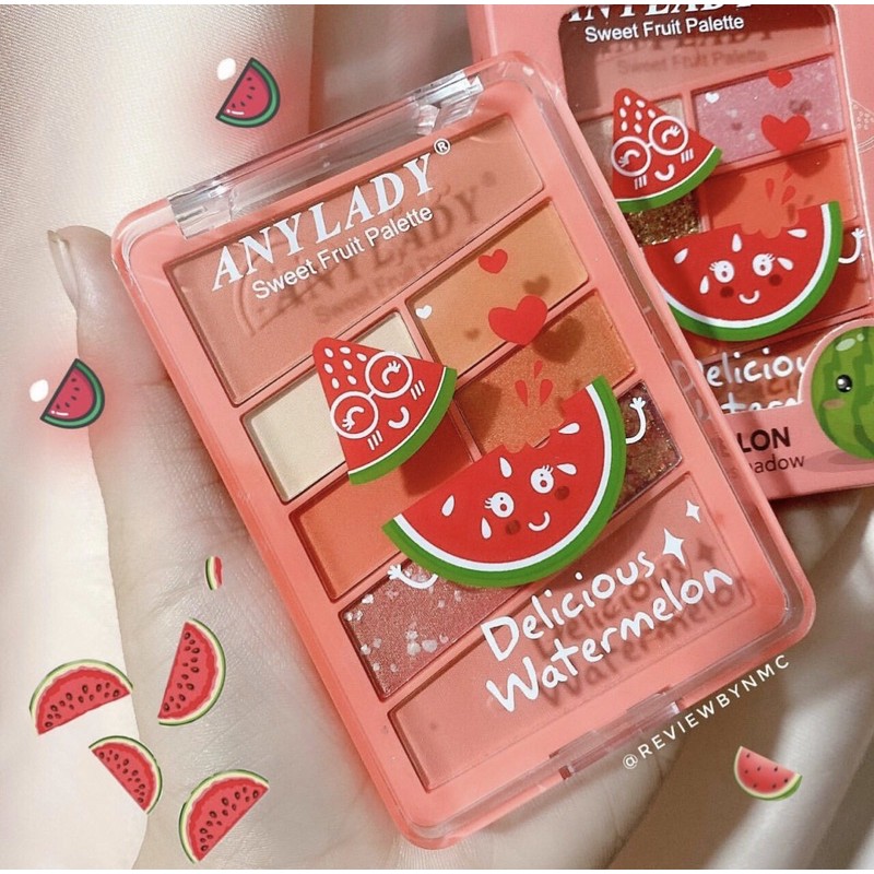 Bảng Trang Điểm 8 Ô AnyLady Dưa Hấu Watermelon | BigBuy360 - bigbuy360.vn