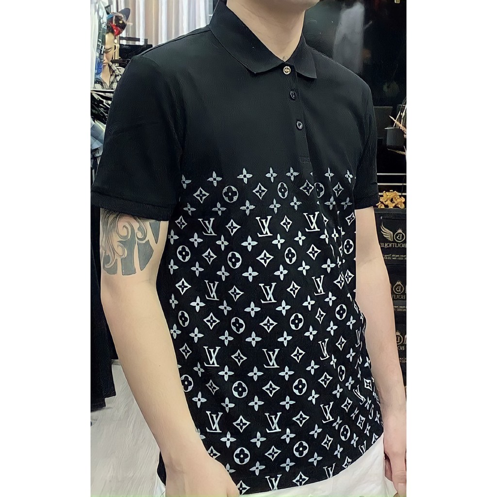 Áo Thun Nam polo Cao Cấp Đính Đá Vải Bền Đẹp | BigBuy360 - bigbuy360.vn