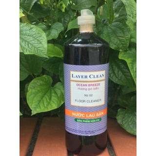 Nước lau sàn hữu cơ Layer Clean 1.25l (hương gió biển)