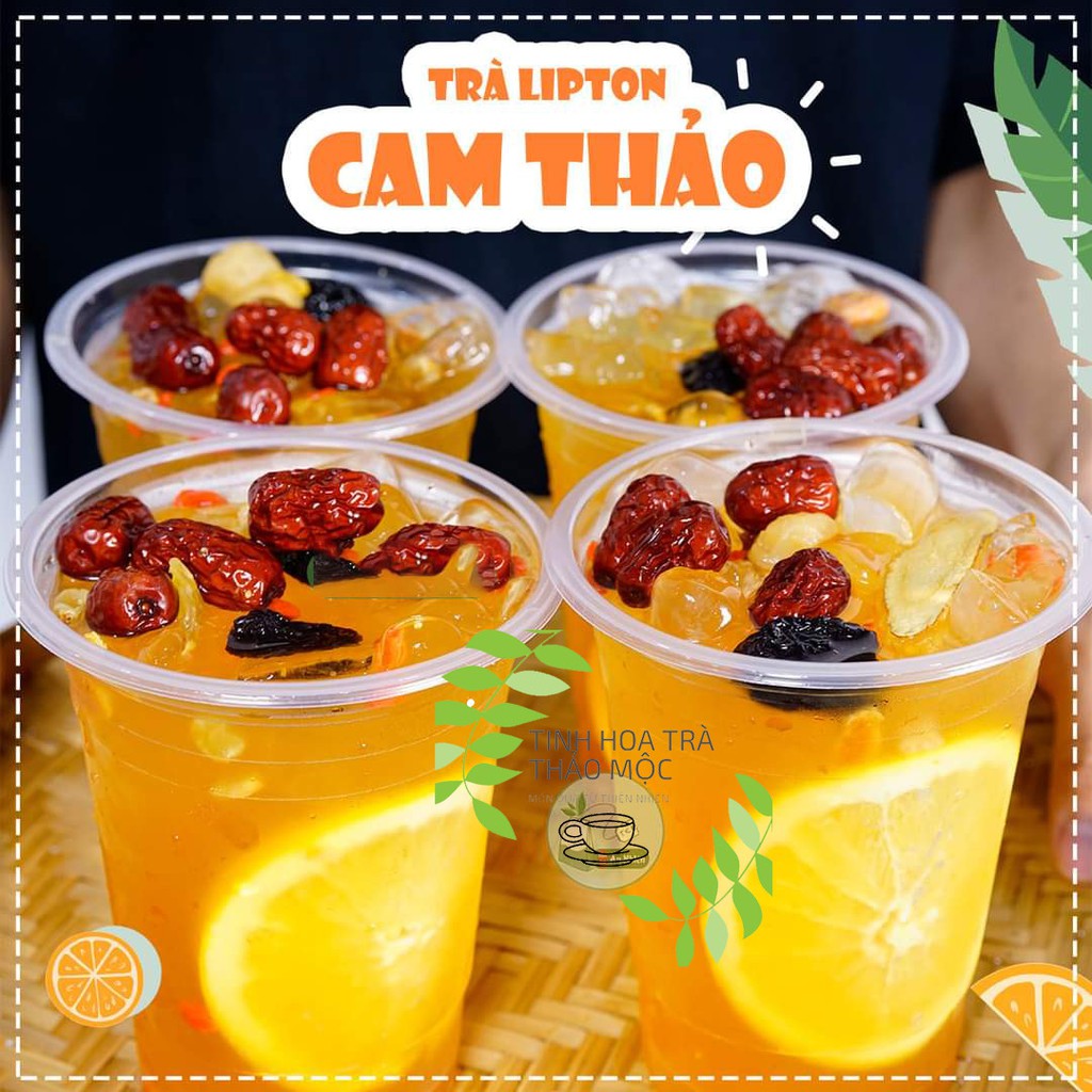 ( CÓ VIDEO + ẢNH THẬT ) TRÀ LIPTON CAM THẢO 11 VỊ - PHIÊN BẢN MỚI | BigBuy360 - bigbuy360.vn