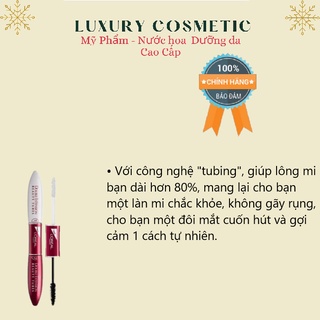 Chuốt Mi 2 Đầu Dưỡng Mi Loreal Double Extend Beauty Tubes Mascara