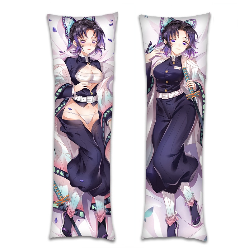Vỏ Gối In Hình Anime Demon Slayer Agatsuma Zenitsu Dakimakura Kamado Nezuko