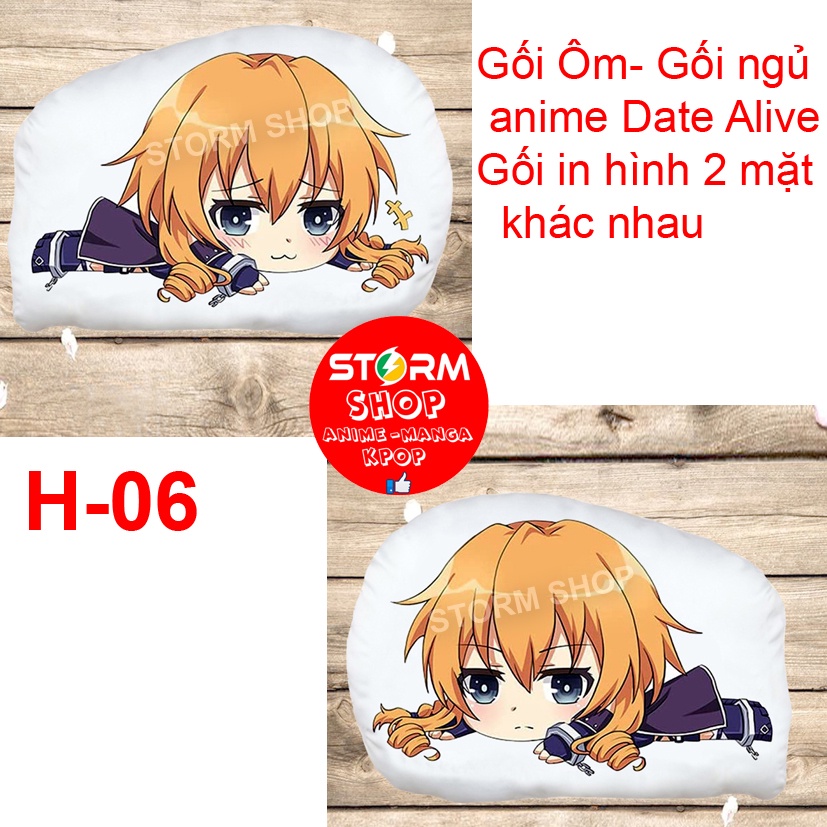 Gối ôm anime hoạt hình Date alive (các nhân vật được yêu thích)