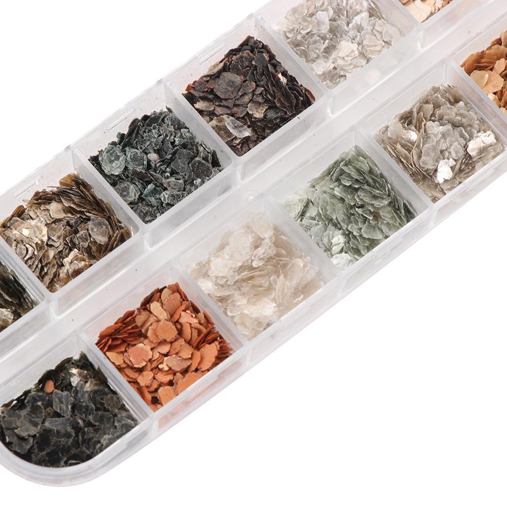 Kim TuyếN LấP LáNh HìNh Vỏ Sò 3D Trang Trí MóNg Nghệ ThuậT