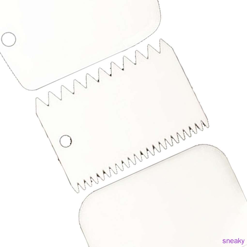 Set 3 Dụng Cụ Cạo Răng Bằng Nhựa Nhiều Màu Sắc Đa Năng Có Thể Tái Sử Dụng