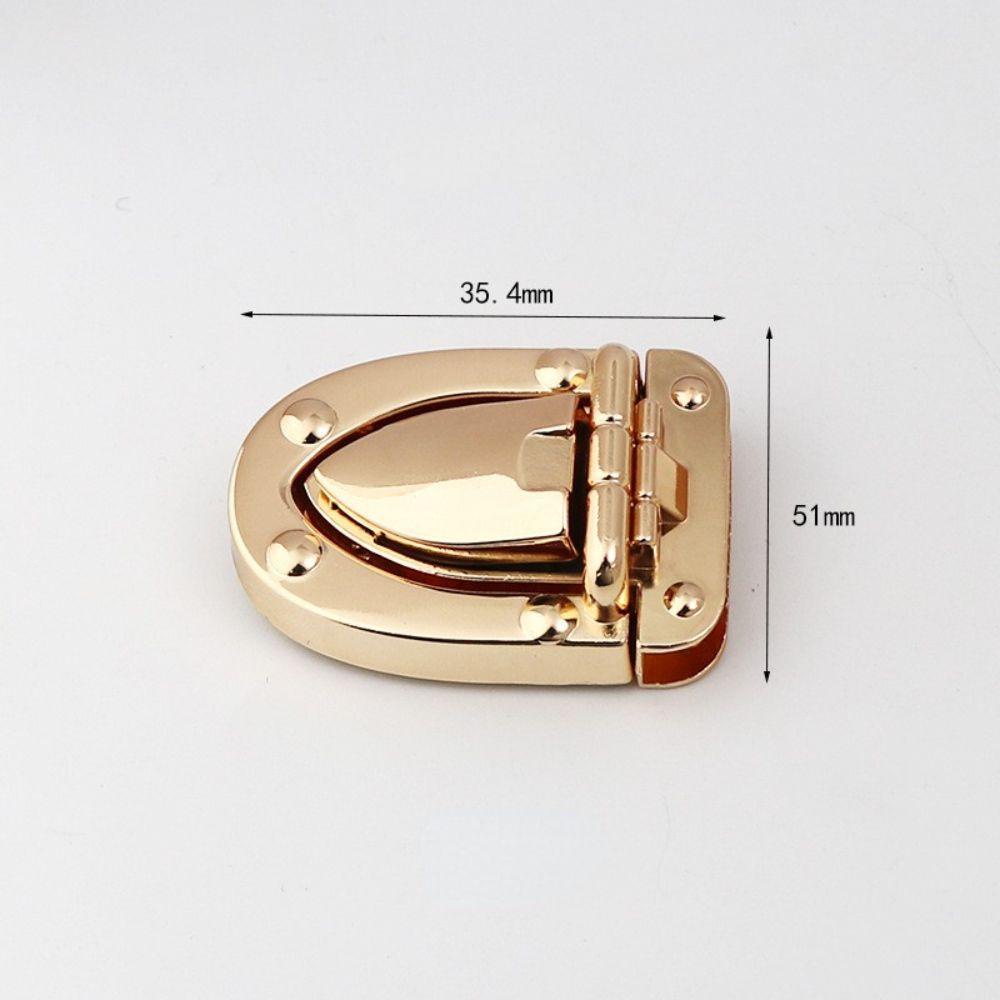 Túi Có Nắp Đậy Thiết Kế Đơn Giản Tiện Dụng|Khóa Kẹp Chống Rỉ Sét Cho Túi Xách