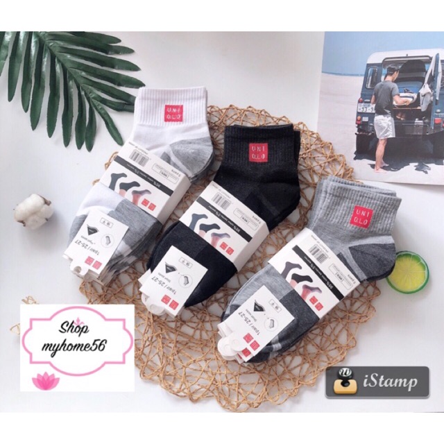 Tất nam CỔ CAO loại đẹp dày dặn, ko xù