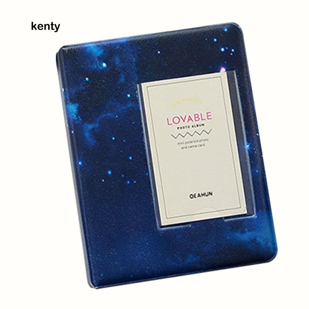 Kt★Album Đựng Ảnh 32 Ngăn 5 Inch Cho Fujifilm Instax Mini
