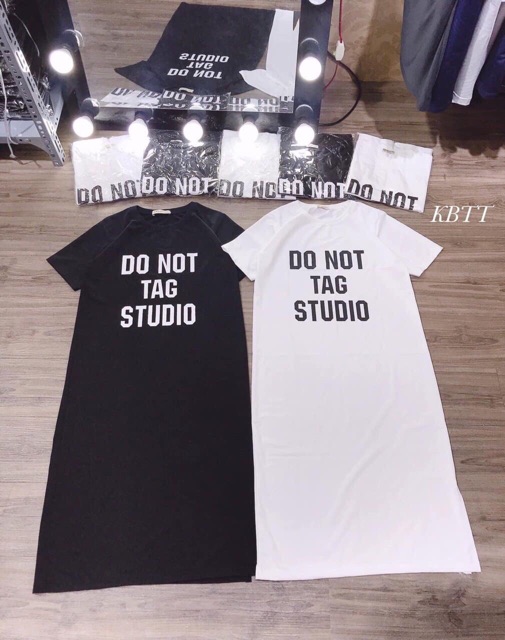 Váy Maxi Thể Thao Dáng Suông DO NOT TAG STUDIO - Chất Thun Cotton - VN21