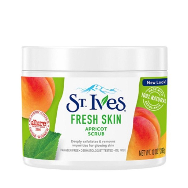 Tẩy Da Chết Toàn Thân St.Ives Fresh Skin Apricot Scrub Hũ 283g