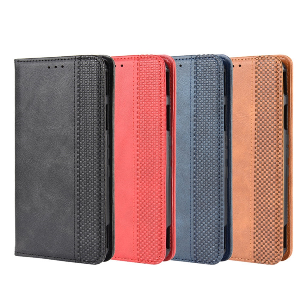 ZTE Nubia Red Magic 5G Case Luxury Flip PU Leather Wallet Magnetic Adsorption Case
