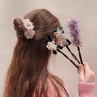 Thanh búi tóc tạo kiểu hình bông hoa