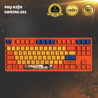 Bàn phím cơ máy tính có dây - Akko 3087 Dragon Ball Z - Goku - Akko Switch - Hàng Chính Hãng