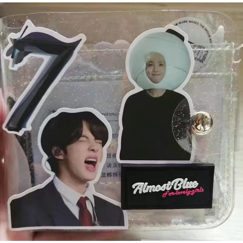 Hình dán trang trí điện thoại di động BTS ngẫu nhiên, hình dán hoạt hình dễ thương