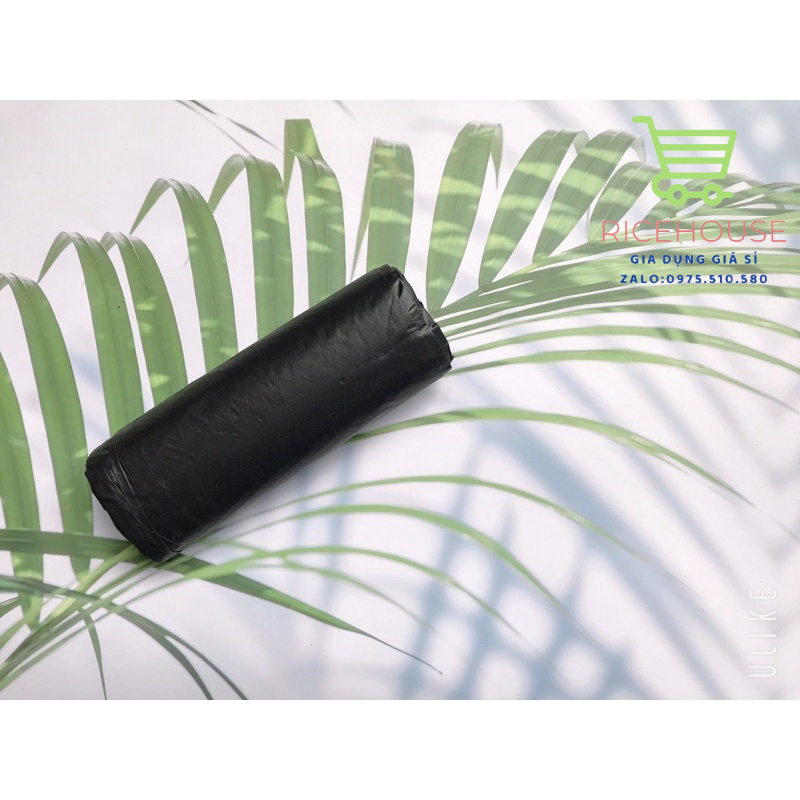 Túi rác tự phân hủy- Bao rác đen kích thước lớn 55*65cm