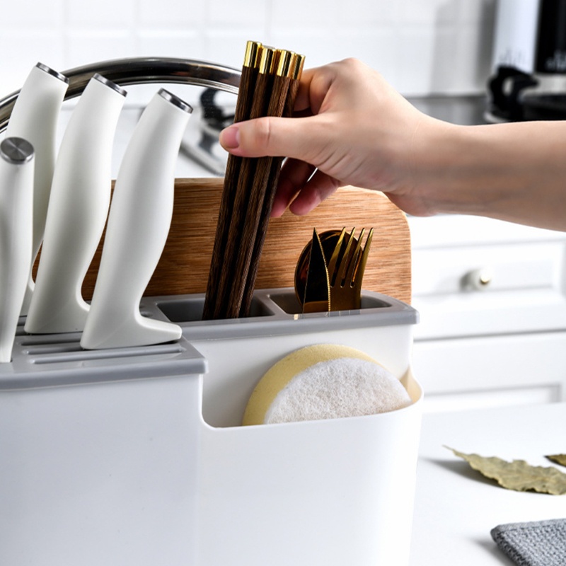 Giá Đỡ Đũa / Dao / Thìa Đa Năng Tiện Dụng Cho Nhà Bếp