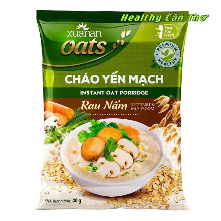 Cháo Yến Mạch Rau Nấm Xuân An- Mua 6 Tặng 1 KM Ngẫu Nhiên