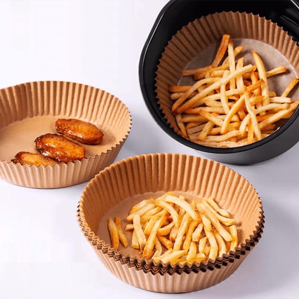 Giấy thấm dầu làm bánh/ Giấy nến chế biến thực phẩm cho nồi chiên không dầu.