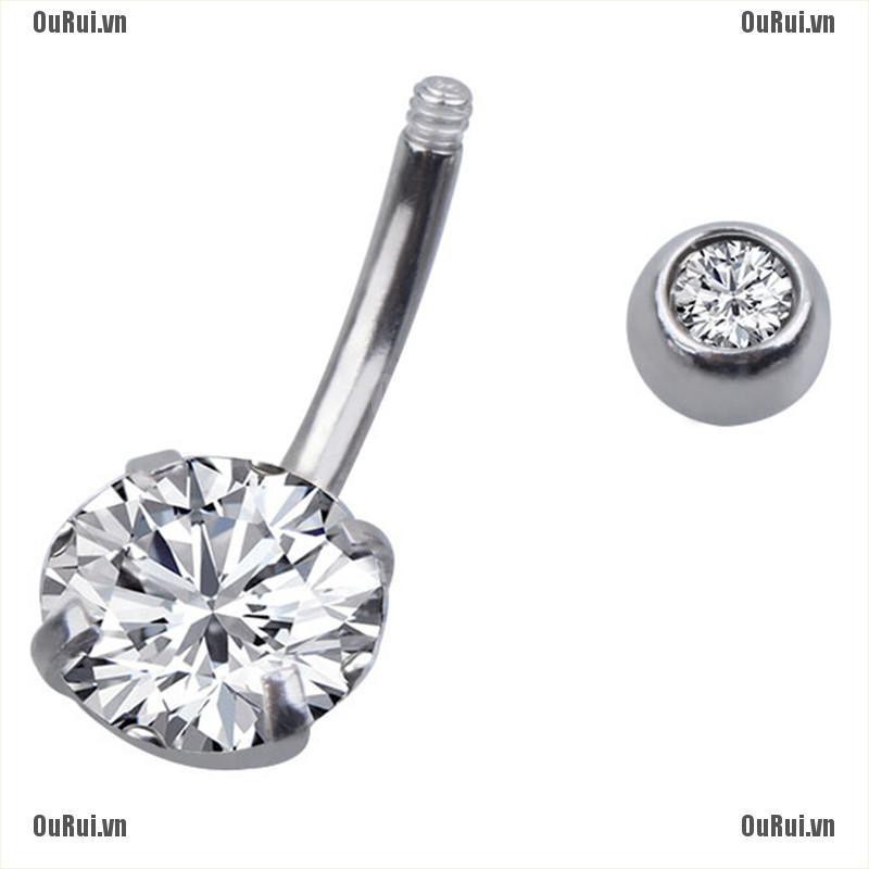 Khuyên Rốn Đính Đá Cao Cấp Hợp Thời Trang