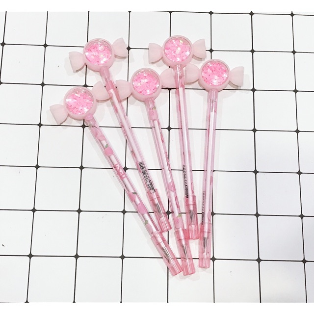 Bút kim tuyến kẹo ngọt,BKT3 bút mực nước in hình dễ thương