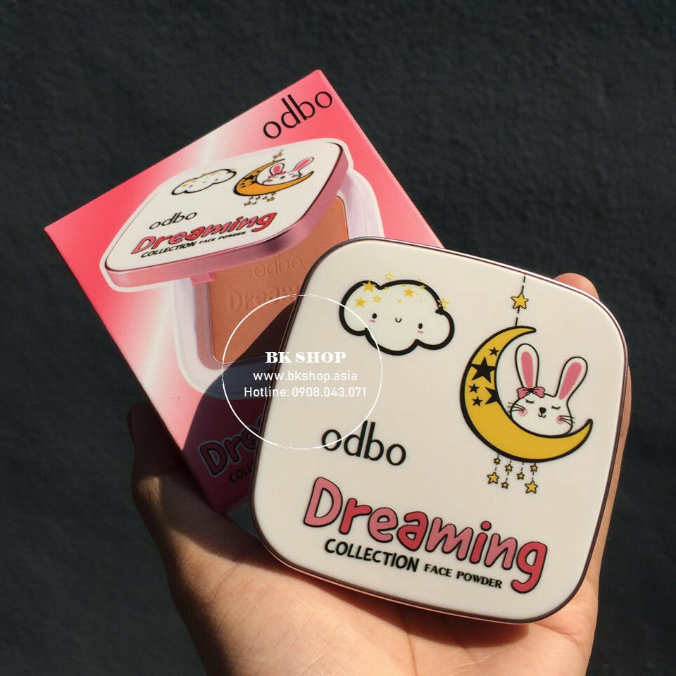 [ An Toàn ]Tone Tự Nhiên Phấn Phủ Siêu Mịn Odbo Dreaming OD608