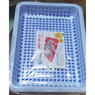 [GiáƯuĐãi] Khay úp ly nhựa