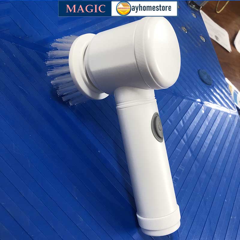 Phụ Kiện Đầu Cọ Cho Máy cọ rửa điện đa năng chống nước sạc USB Magic Brush Pin 1500 mAh thời gian làm việc 4h liên tục