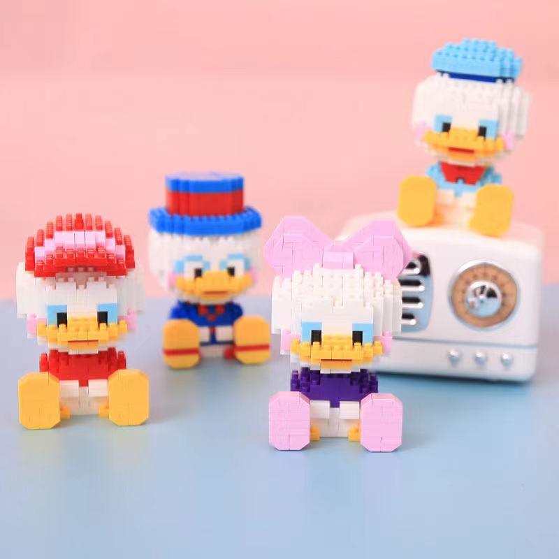 Bộ Đồ Chơi Xếp Hình Lego Mini Hình Vịt Donald Dành Cho Bé