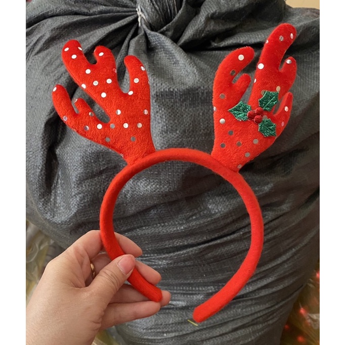 Bờm Noel ,bờm tuần Lộc đáng yêu cho bé gai
