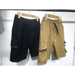 Box zip short