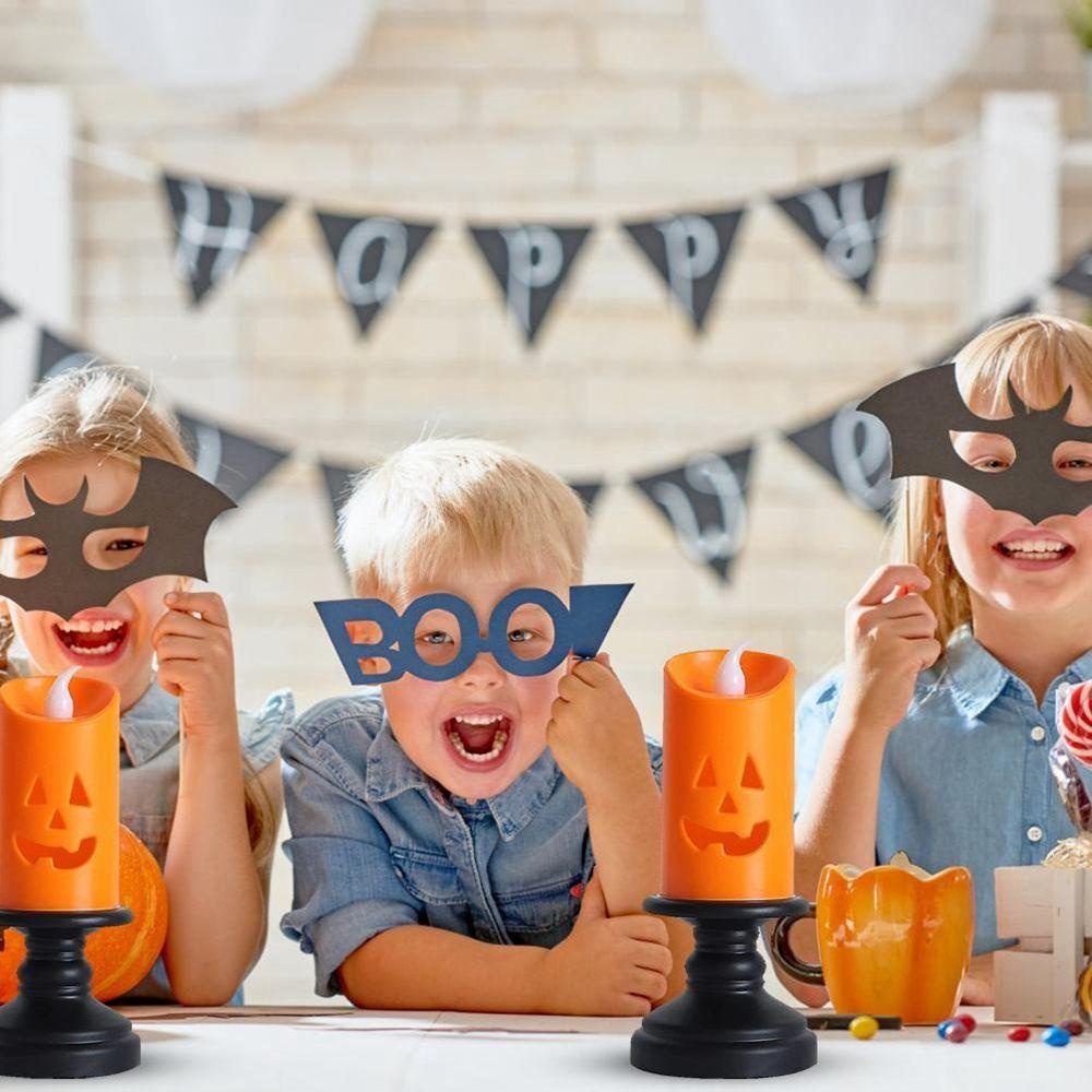 Lồng Đèn Hình Bí Ngô Nhiều Màu Trang Trí Halloween