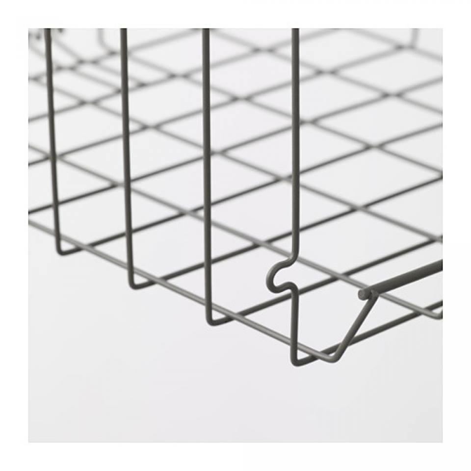 Giỏ cài móc thành đợt tủ, cạnh tủ Observator IKEA