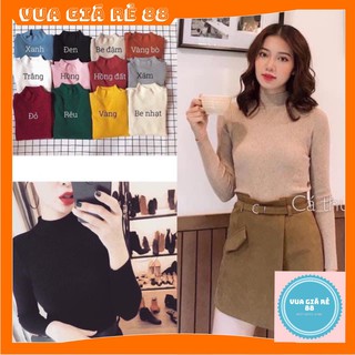 Áo len tăm cổ 3 phân ❤️free ship❤️ áo len hàng qc