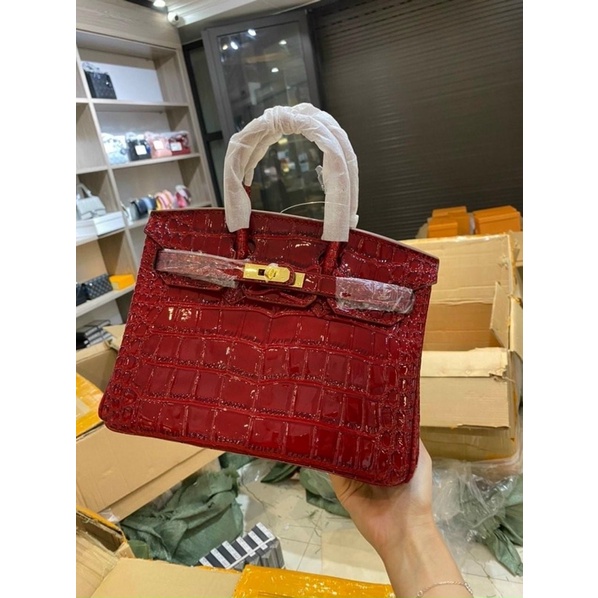 Túi quai xách công sở da bóng