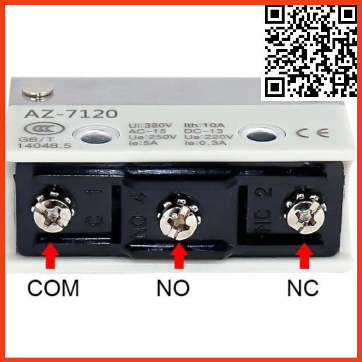 Công tắc hành trình TZ-7121  kín nước giới hạn đòn bẩy dài có bánh xe chất lượng tốt
