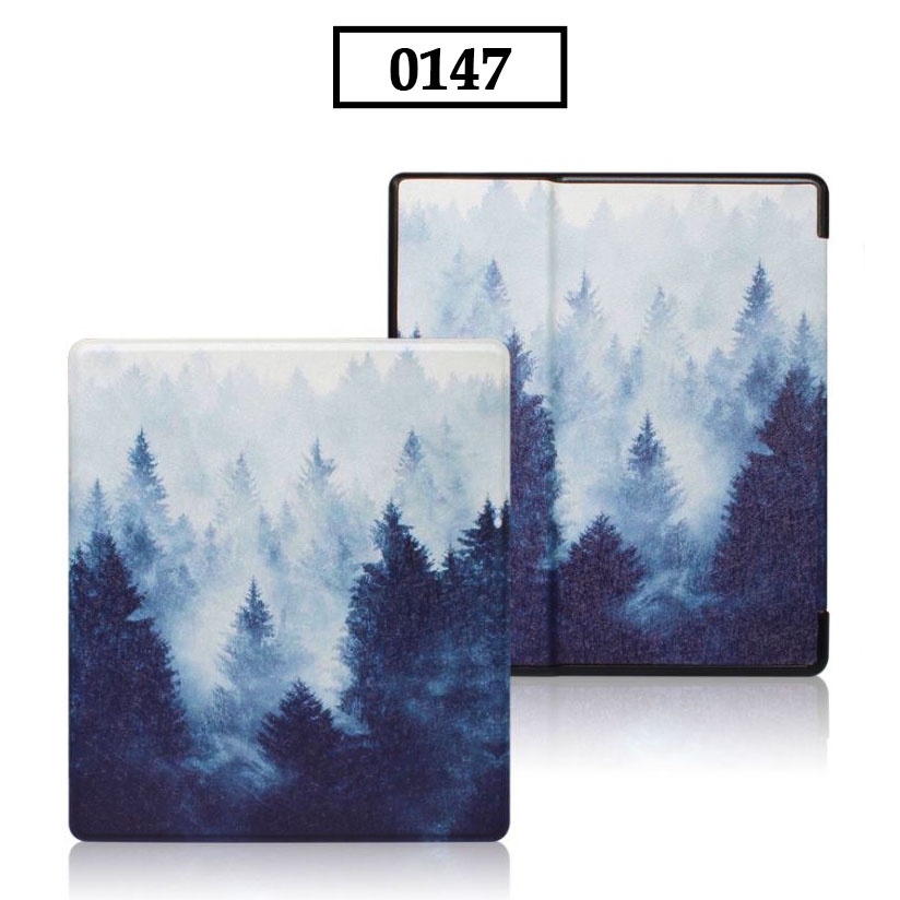 Bao Da Kindle Oasis 3/2 In Chữ Chìm Divisi Well Begun Giả Da Nhung Cực Êm Tay - Phụ Kiện Xaha