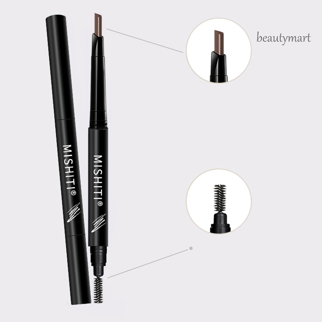 Chì Kẻ Mày Dạng Vặn Không Nhòe Có Đầu Cọ Chải Tiện Dụng