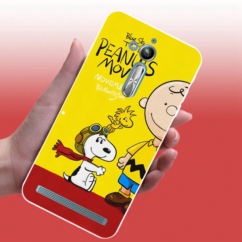 Ốp lưng Snoopy dễ thương nhiều mẫu mã cho điện thoại Asus Zenfone 5 GO ZB500KL Live L1 L2 Lite ZB501KL 4 Max 2018