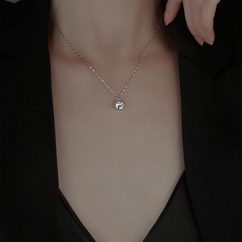 Vòng cổ Kim Cương Đơn Giản Thời Trang Cho Nữ