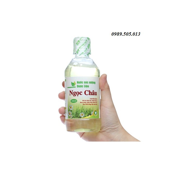 Nước súc miệng dược liệu Ngọc Châu 350ml