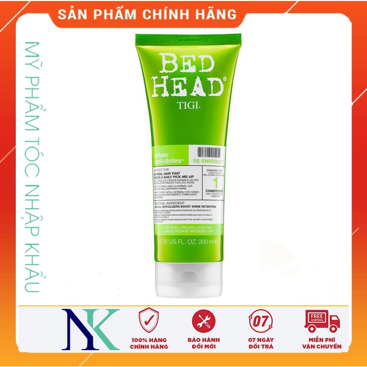 DẦU XÃ TÁI TẠO SINH LỰC SỐ 1 BED HEAD URBAN ANTIDOTES 200ML