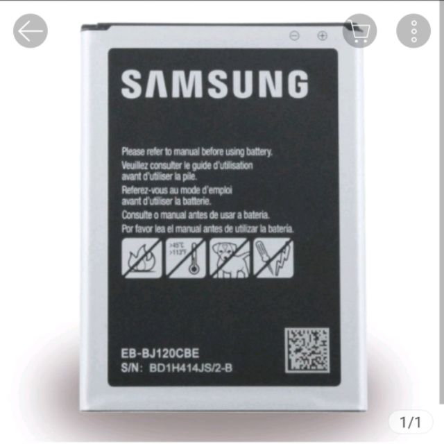 Pin xịn sam sung galaxy j1 2016/j100