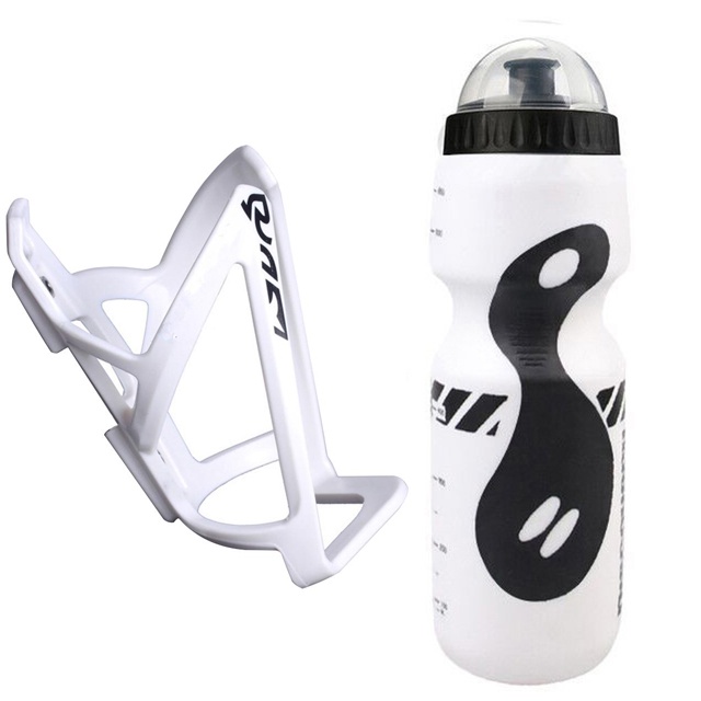 Bình nước MOSOWORLD bằng nhựa có giá đỡ gắn xe đạp (Có bán lẻ)