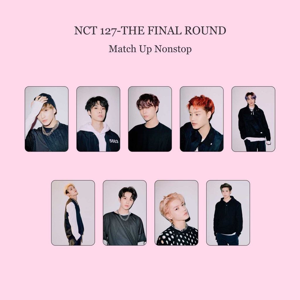 Bộ Thẻ Ảnh Nhóm Nhạc Nct 127 The Final Round-nonstop