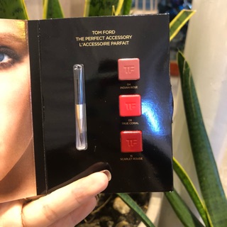 [Sample] Mẫu thử son các hãng Tom Ford, Kat Von D, Laura Mercier